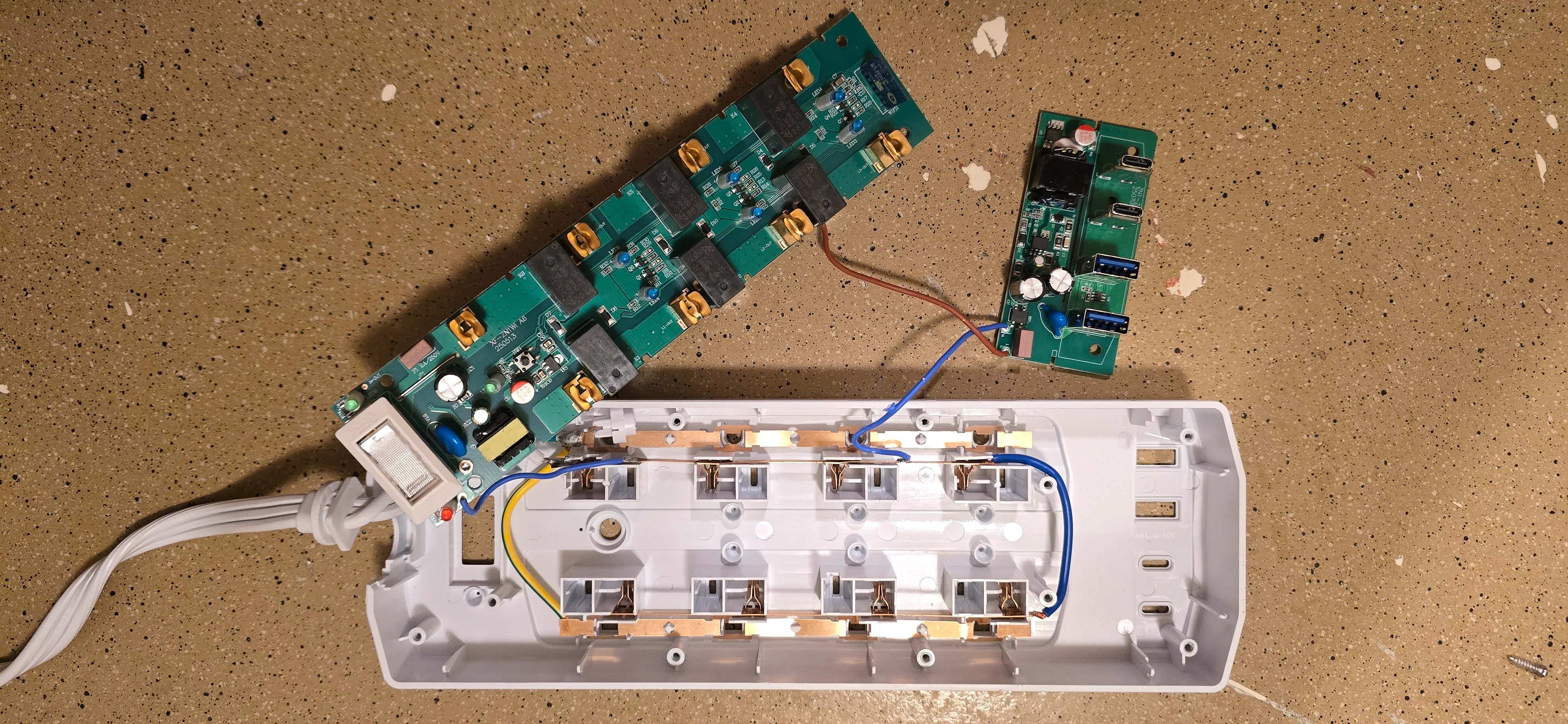 Main and USB Boards Extracted Main and USB Boards Extracted