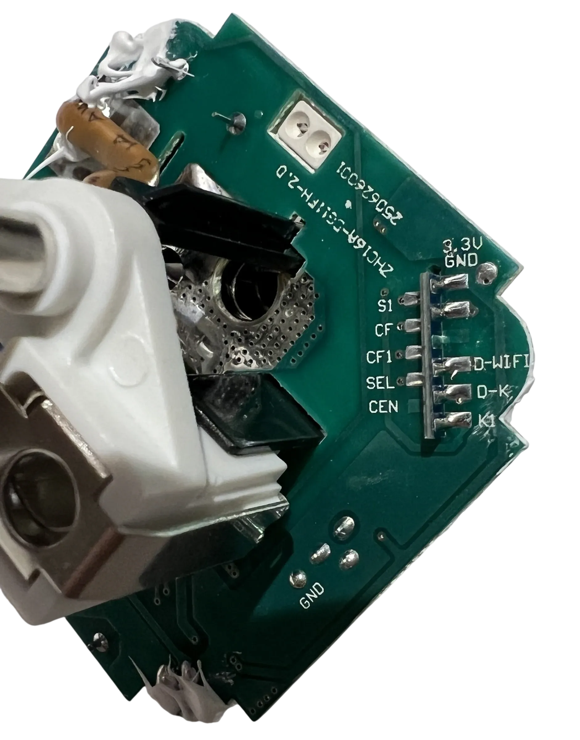 PCB silk labels and pinout markings